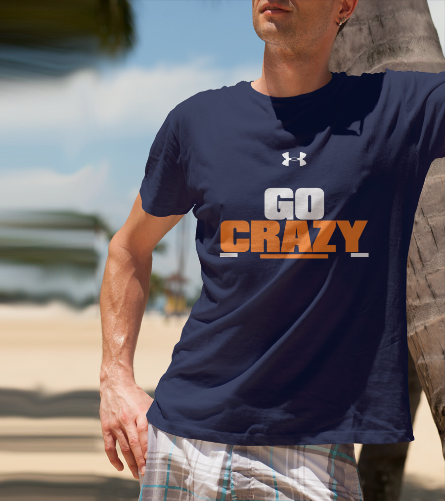 Cadillac Williams Wearing Under Armour Go Crazy T-Shirt