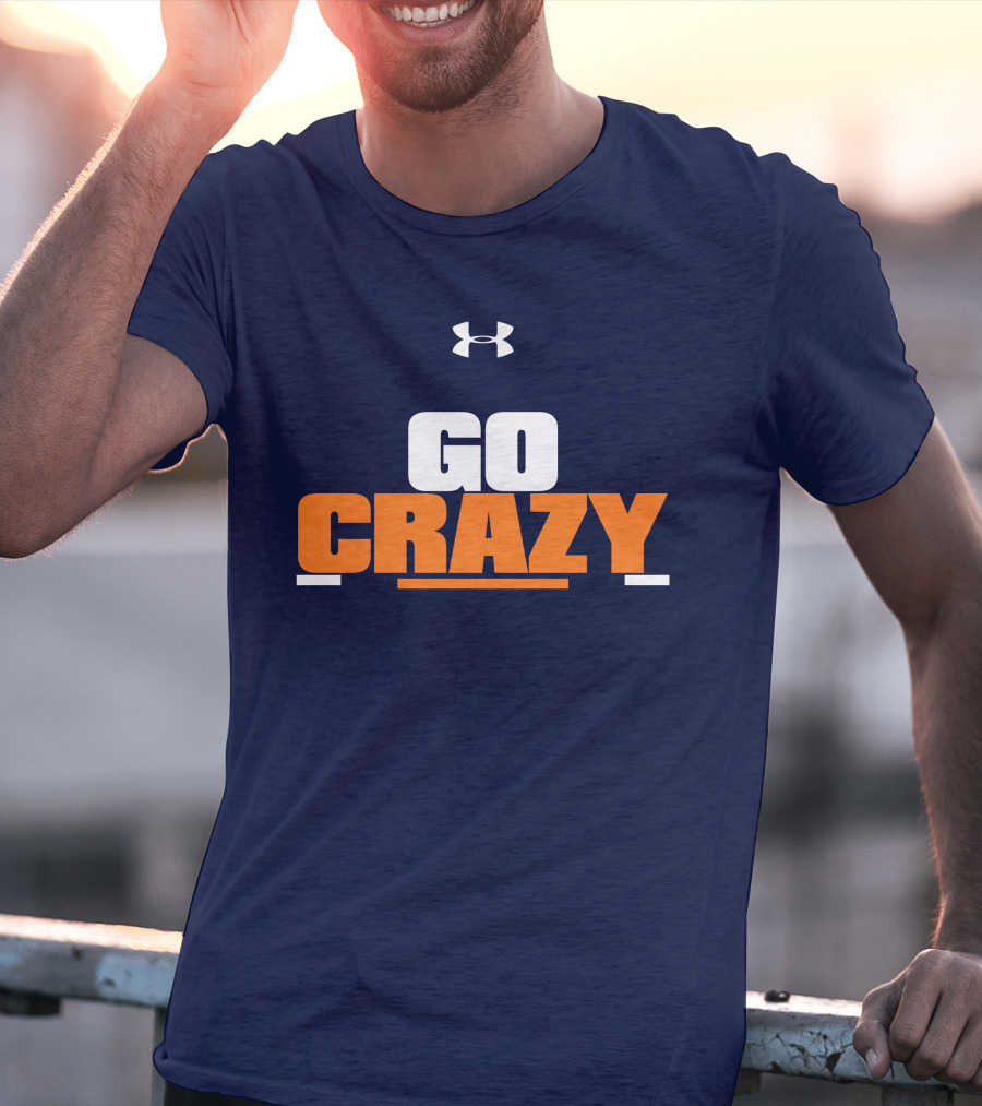 Cadillac Williams Wearing Under Armour Go Crazy T-Shirt