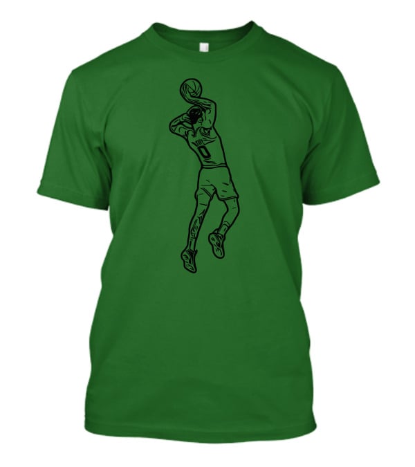 Jaytatum0 Jayson Tatum Basketball Dunk T-Shirt