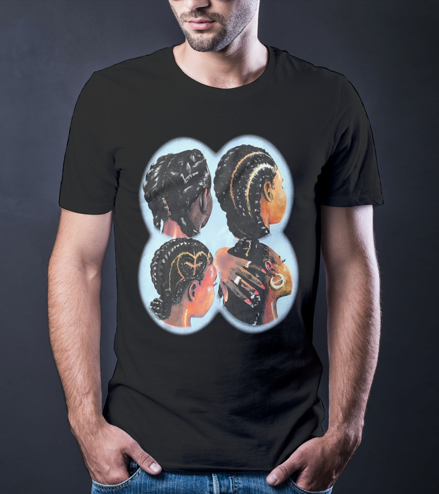 Outlander Jacob Rochester Goddess Braided Hairstyles T-Shirt