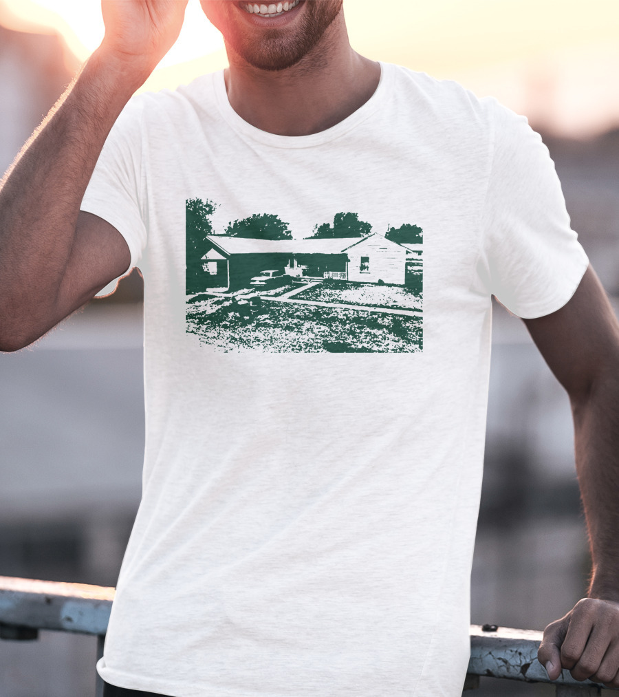Deadair Store House Green Rustic Homestead T-Shirt