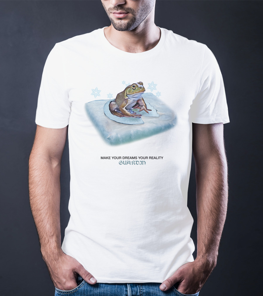 Frog Make Your Dreams Your Reality Guardin Snowflakes Pillow T-Shirt