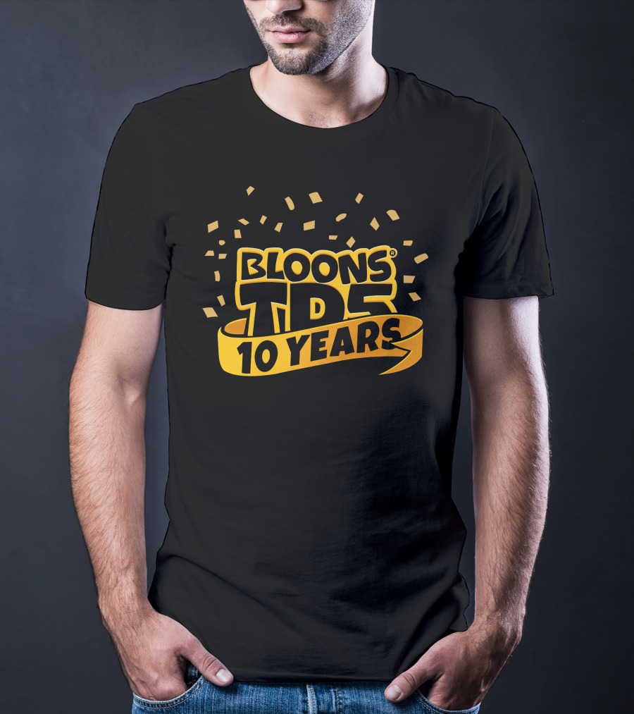 Bloons TD5 10 Years Ninja Kiwi Games T-Shirt