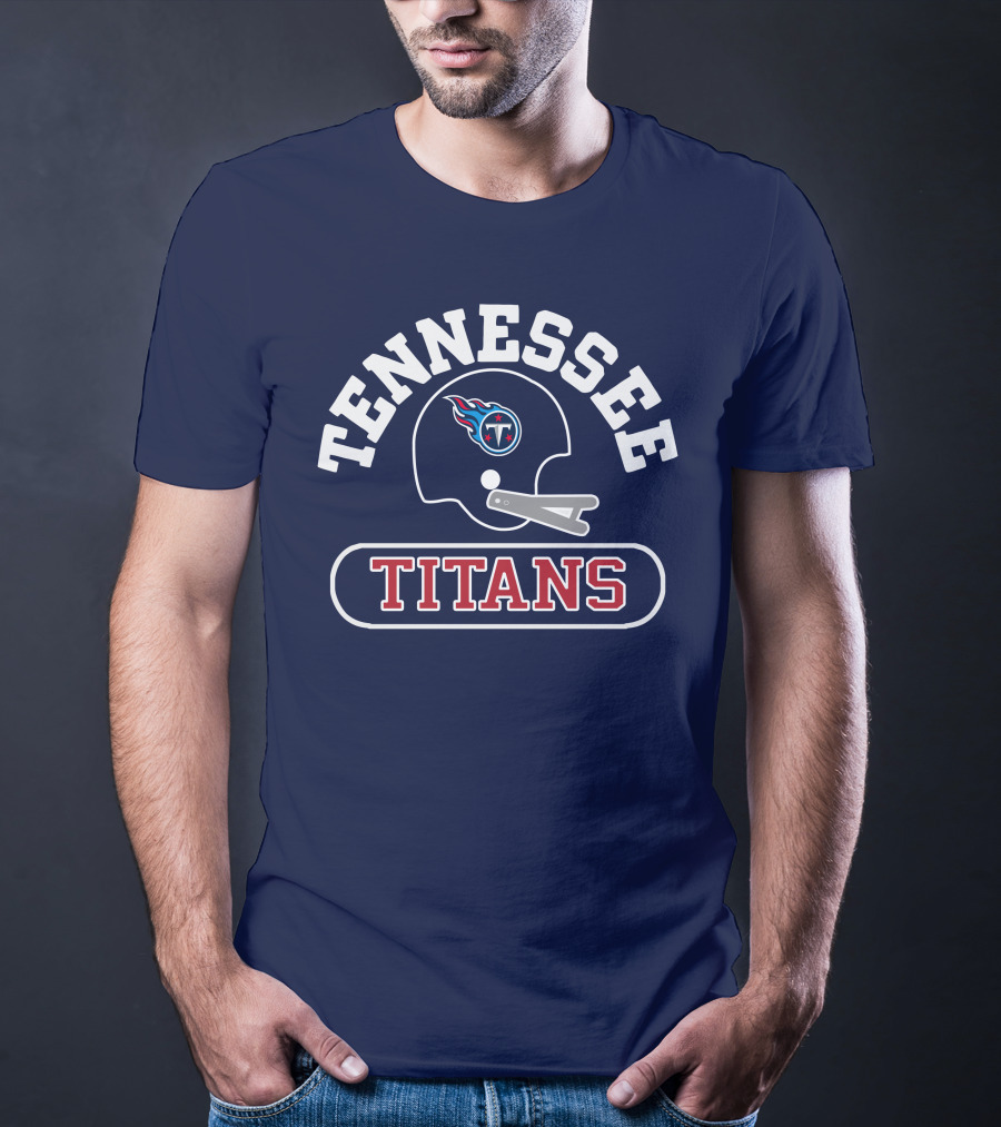 Jason Mccourty Tennessee Titans Helmet T-Shirt