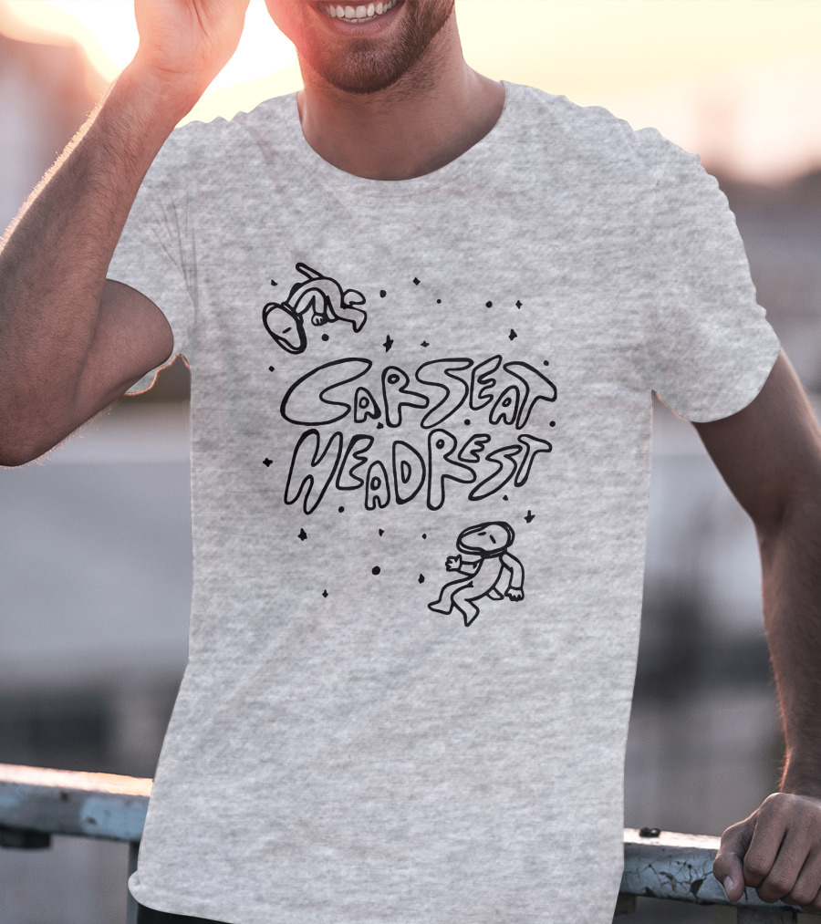 Carseatheadrest Merch How To Leave Town Space T-Shirt