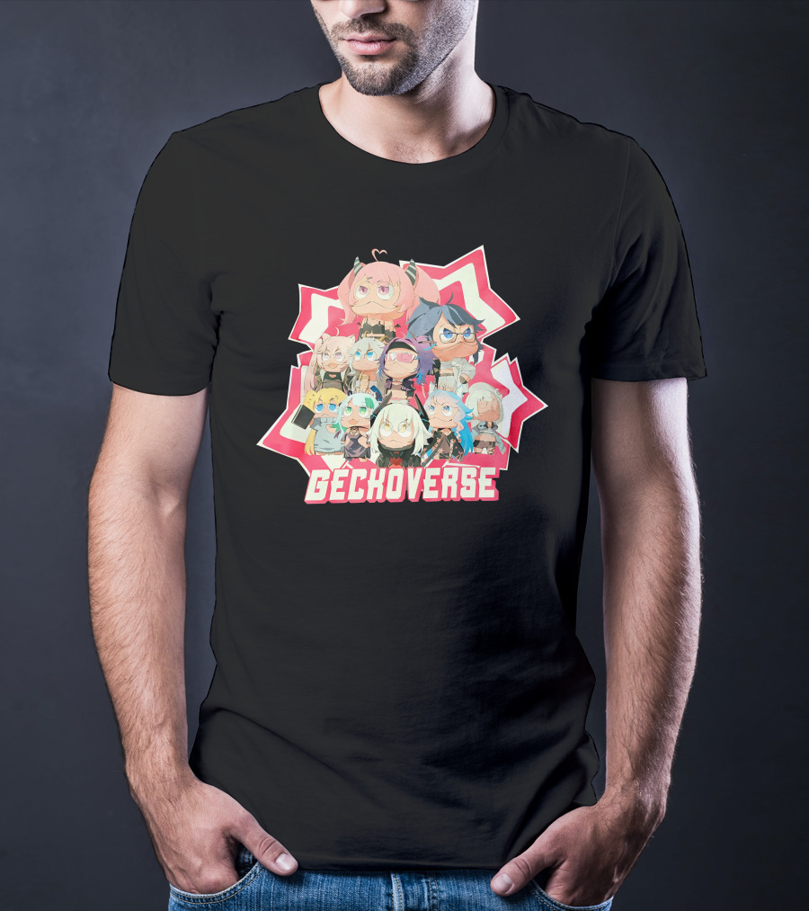 Mamavale Zentreya Geckoverse Animated Characters Compilation T-Shirt