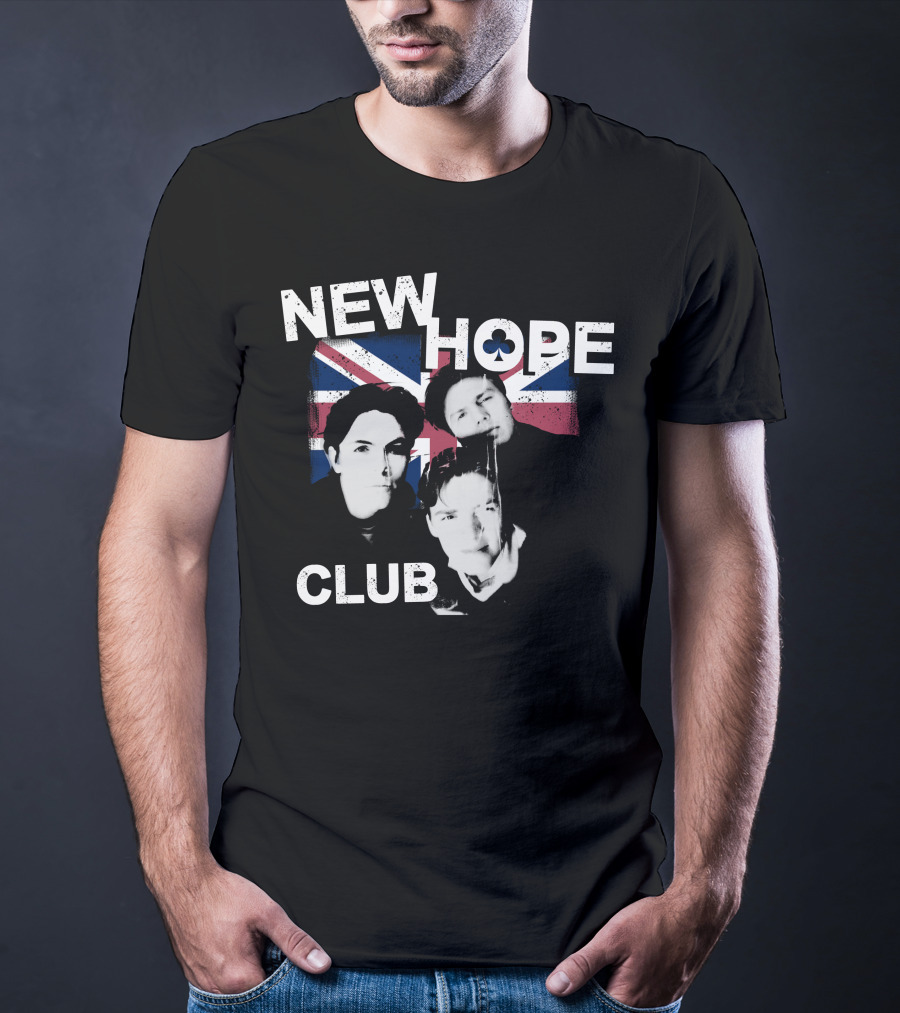 Newhopeclub Merch NHC Union Jack Faces T-Shirt