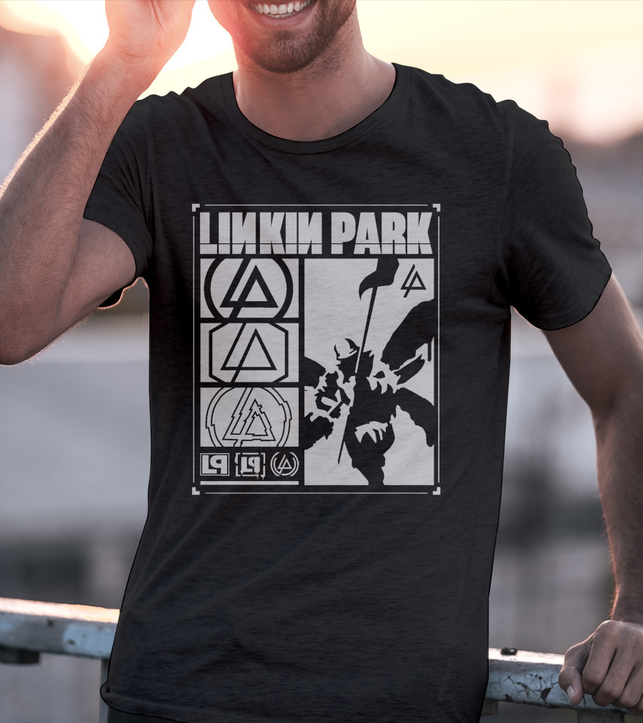 Linkin Park Logos Collection With Soldier T-Shirt
