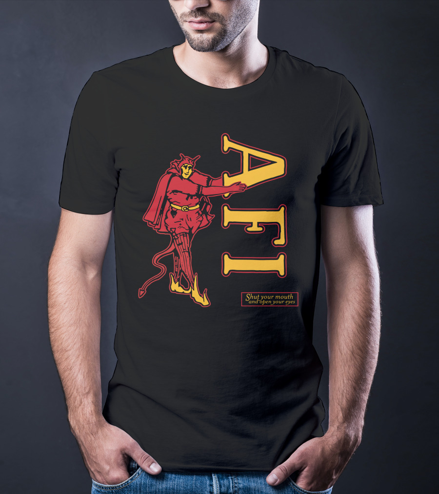 Afireinside Shop AFI Devil Shut Your Mouth And Open Your Eyes T-Shirt