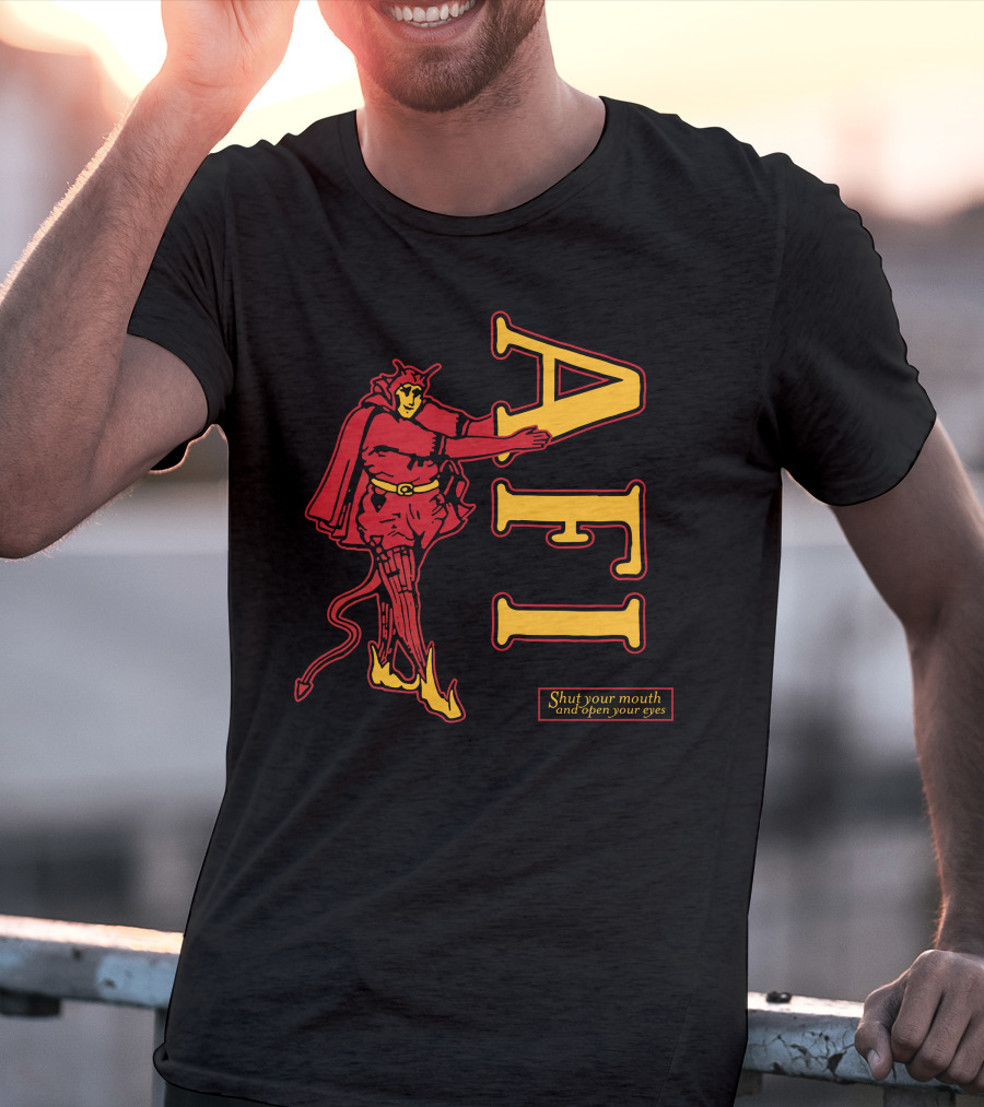 Afireinside Shop AFI Devil Shut Your Mouth And Open Your Eyes T-Shirt