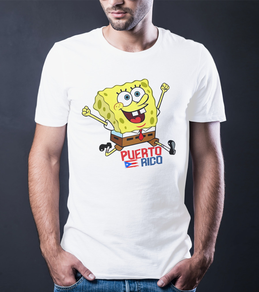 Ghetto Smosh Bob Esponja Puerto Rico T-Shirt
