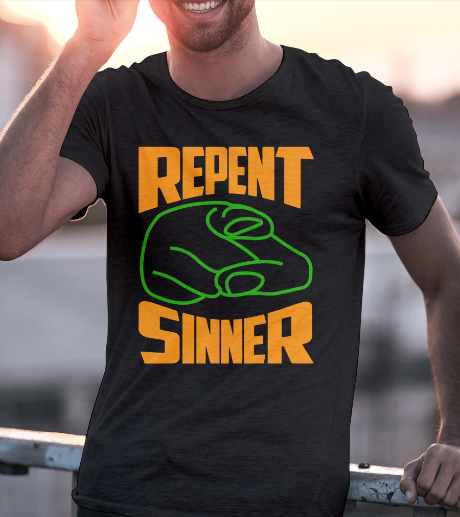 Repent Sinner Meme Fightclubvideos T-Shirt