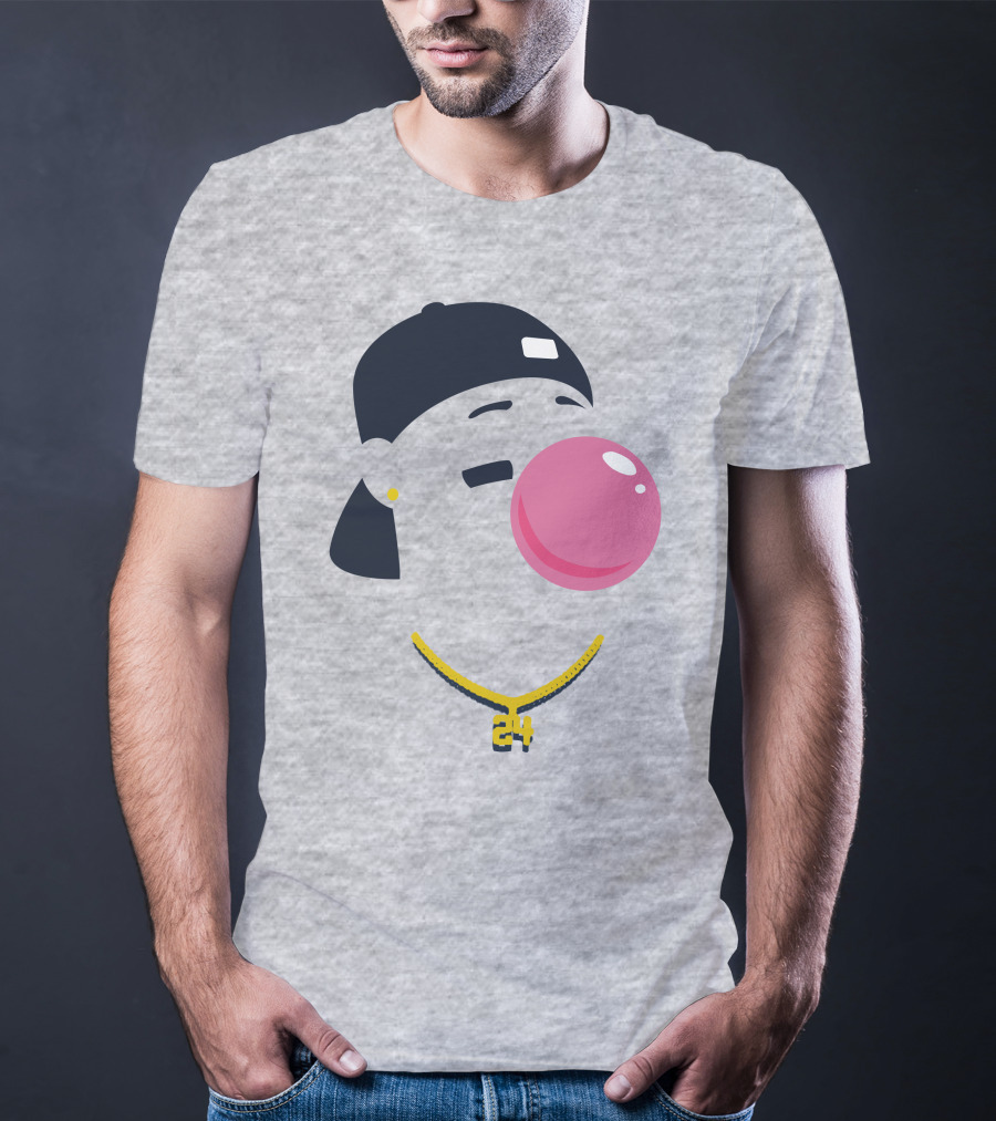 Your Favorite Player's Favorite Pl24er Iconic Style With Bubblegum And Cap T-Shirt