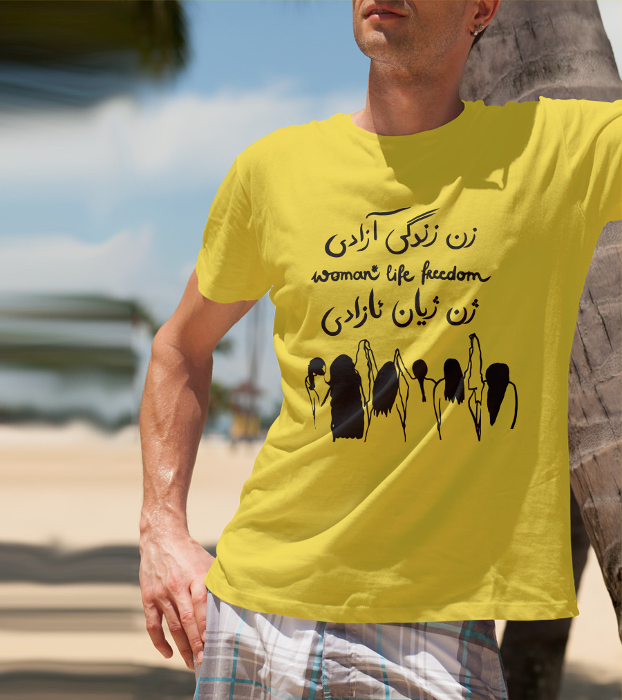 Thehouseofpod Woman Life Freedom زن زندگی آزادی زن ژیان ئازادی T-Shirt