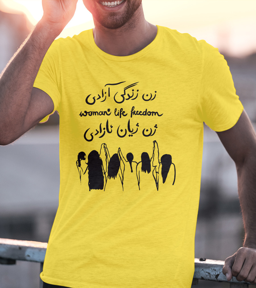 Thehouseofpod Woman Life Freedom زن زندگی آزادی زن ژیان ئازادی T-Shirt
