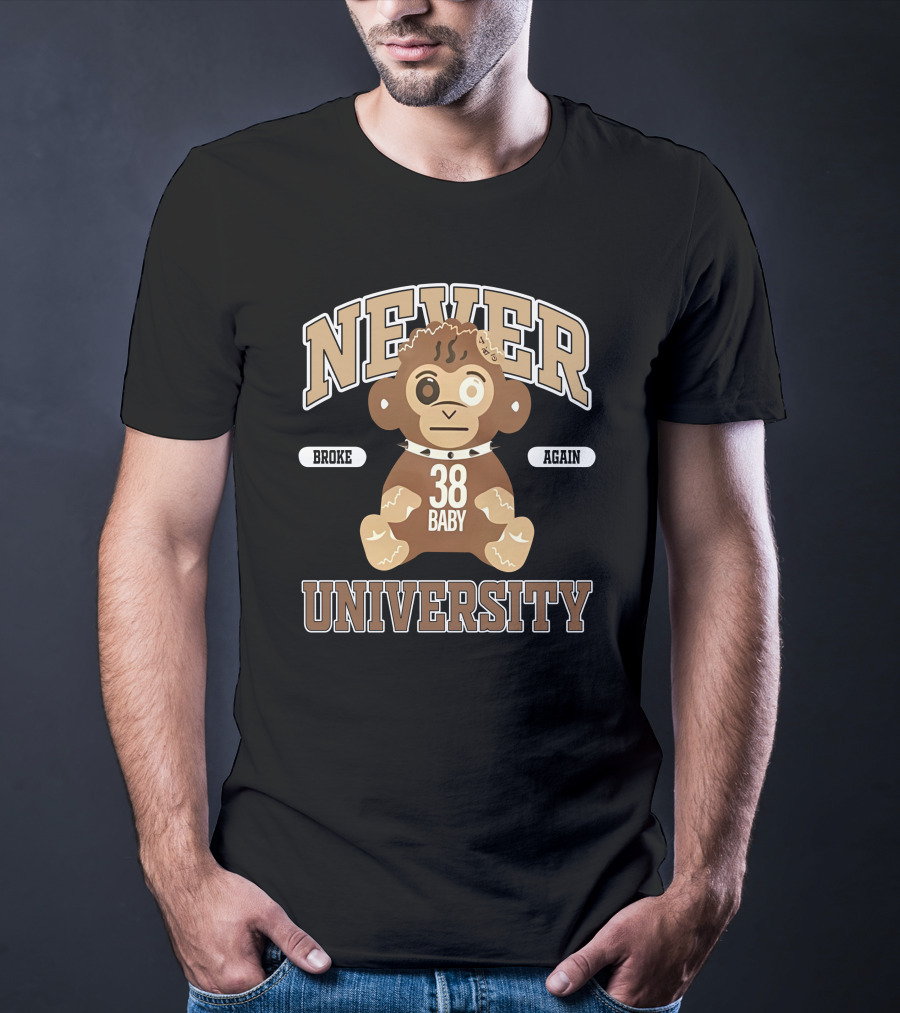 Never Broke Again 38 Baby University T-Shirt
