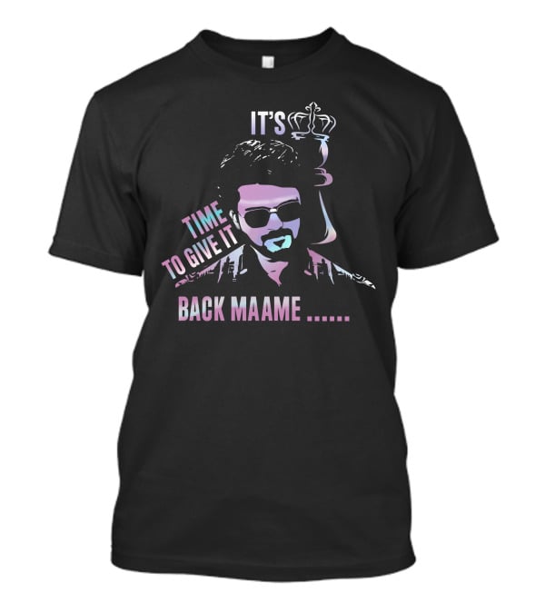 Bangalore Tamil Pasanga It's Time To Give It Back Maame With Chess King T-Shirt