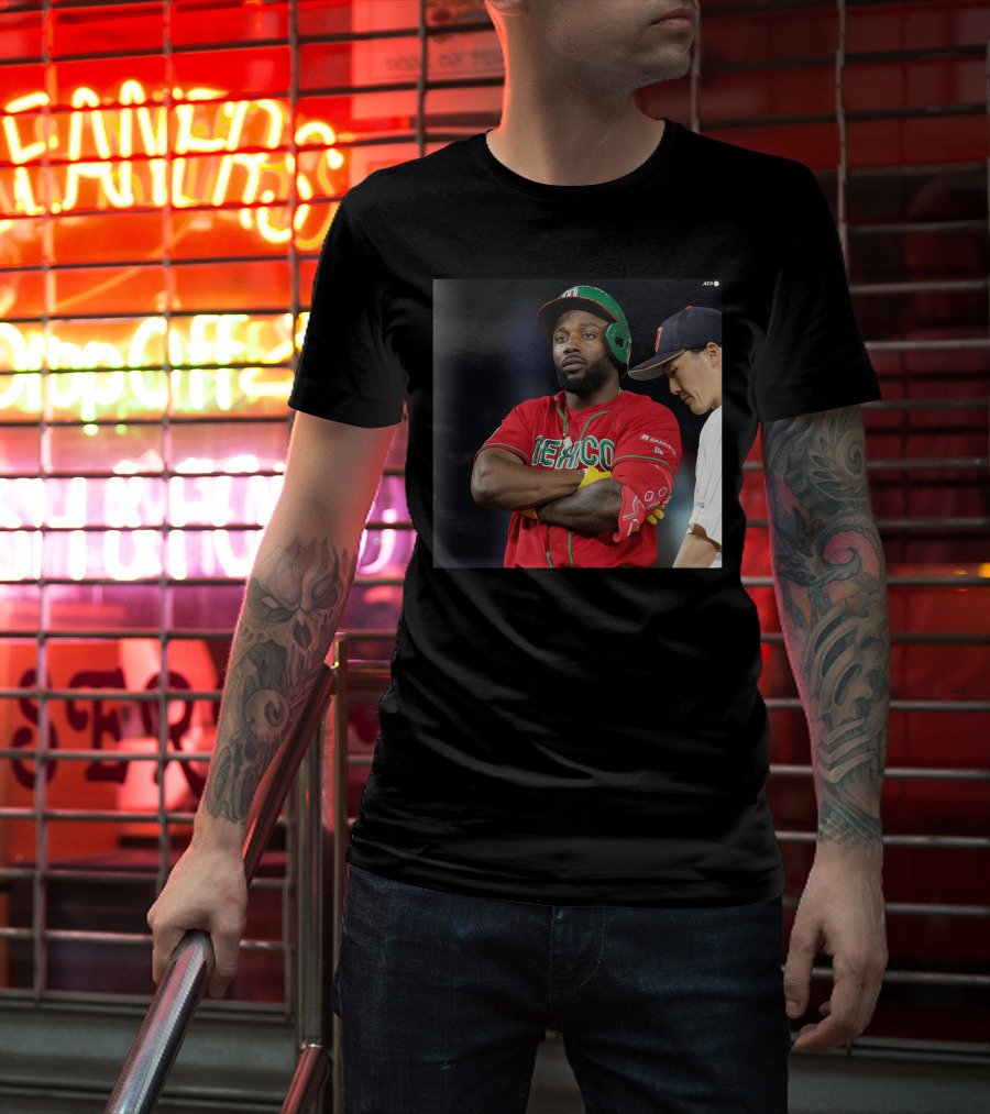 Randy Arozarena Mexico Baseball Team Red Jersey T-Shirt
