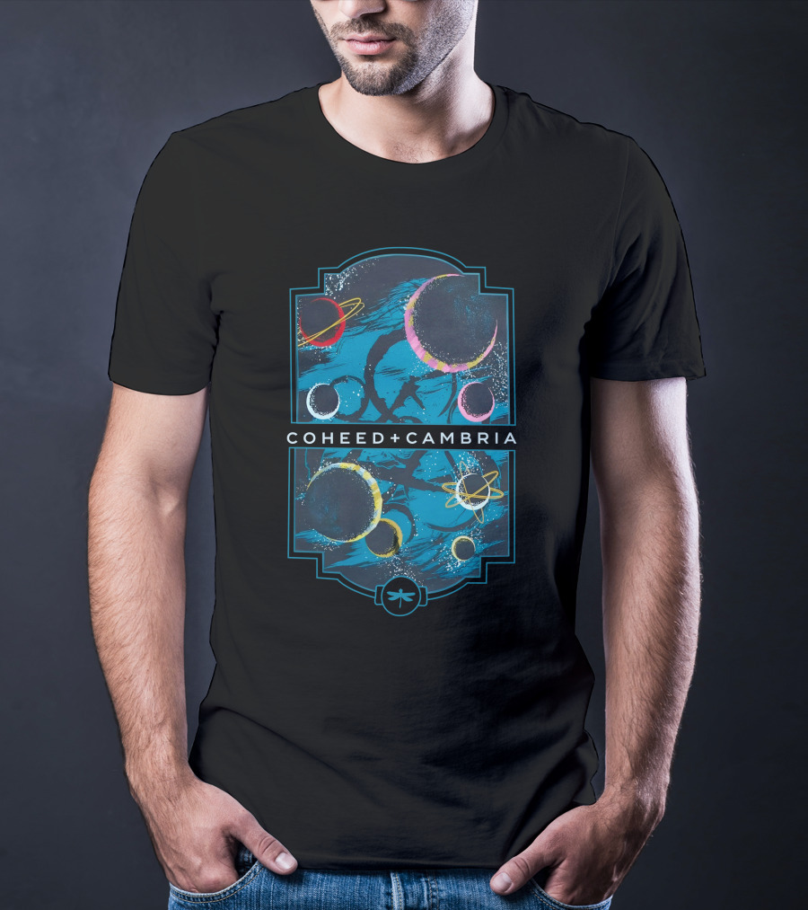 Coheed And Cambria Cosmic Planets And Space T-Shirt