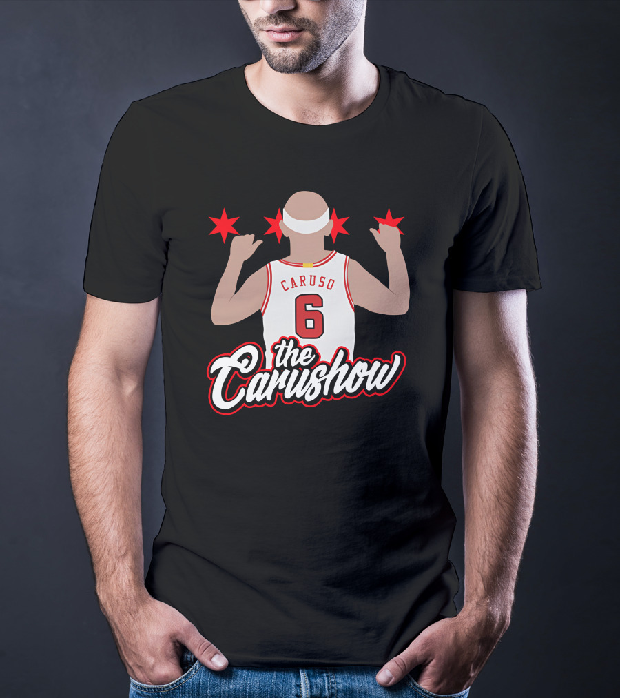 Caruso 6 The Carushow Basketball Stars T-Shirt