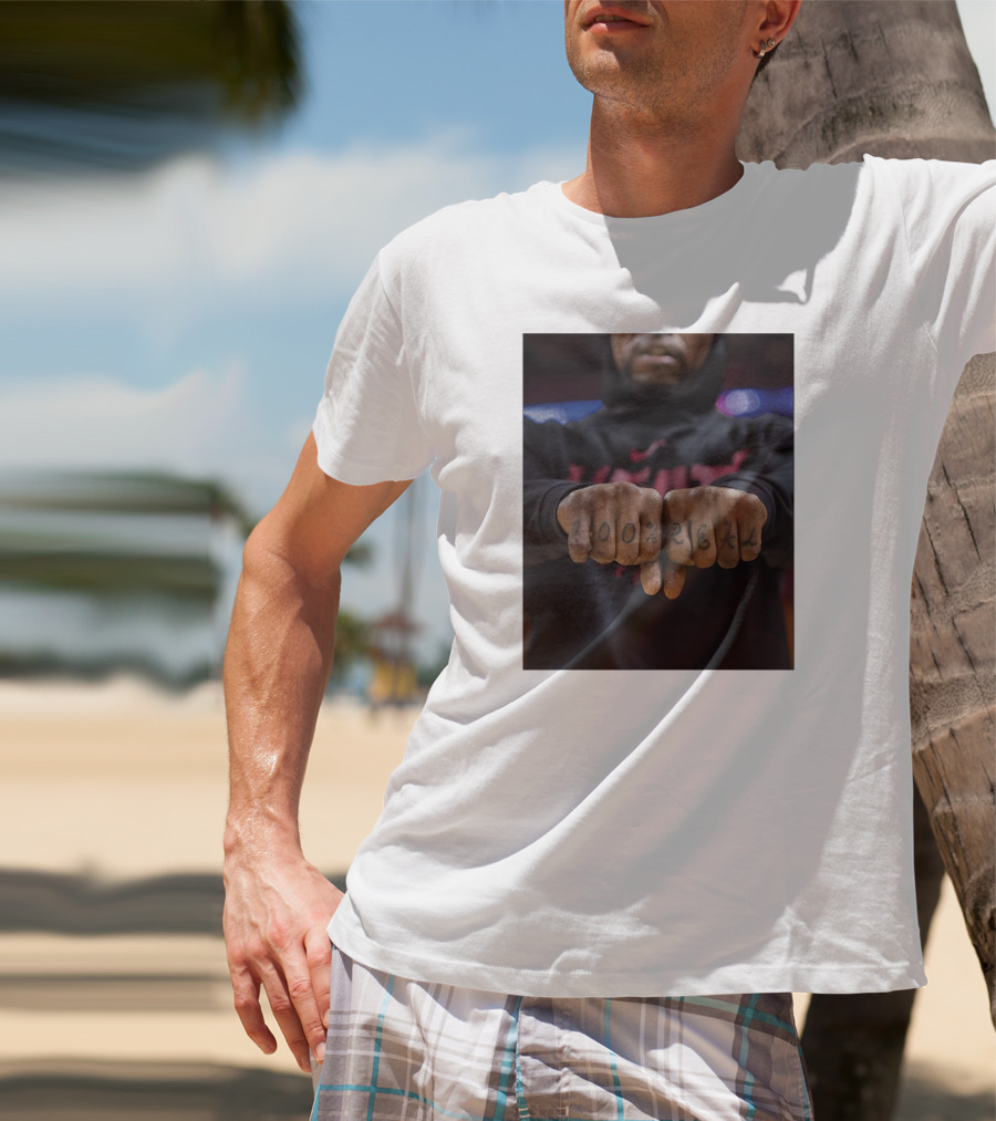 100% Real Miami Heat Inked Fists T-Shirt