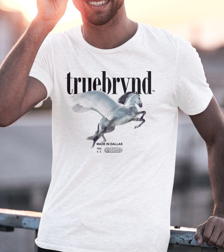 Truebrvnd Made In Dallas Pegasus T-Shirt