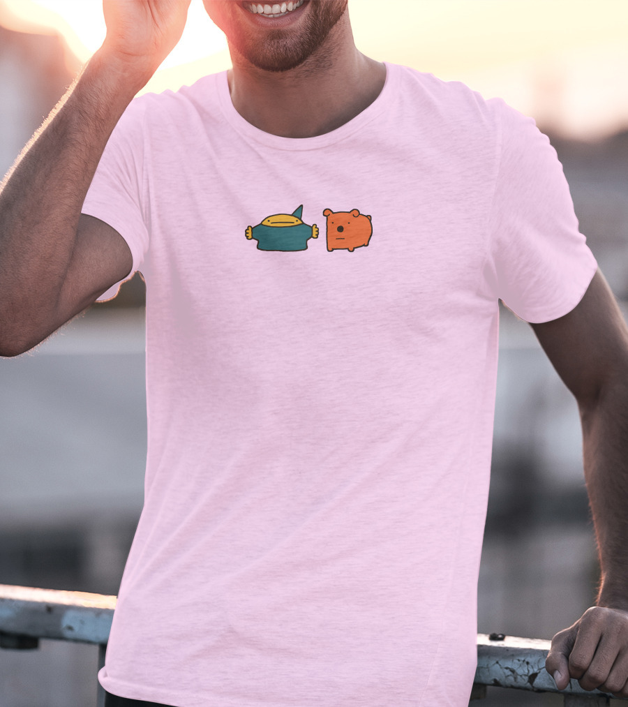 Nigel And Marmalade Cute Cartoon Characters T-Shirt