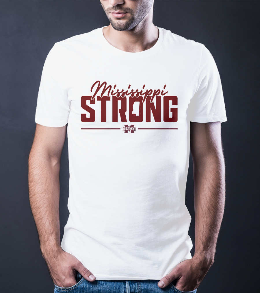 Mississippi Strong Mississippi State Baseball T-Shirt