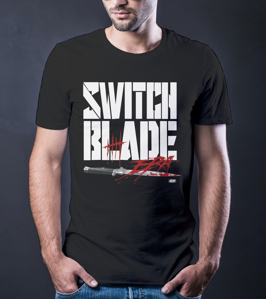 Switch Blade Era AEW Knife T-Shirt