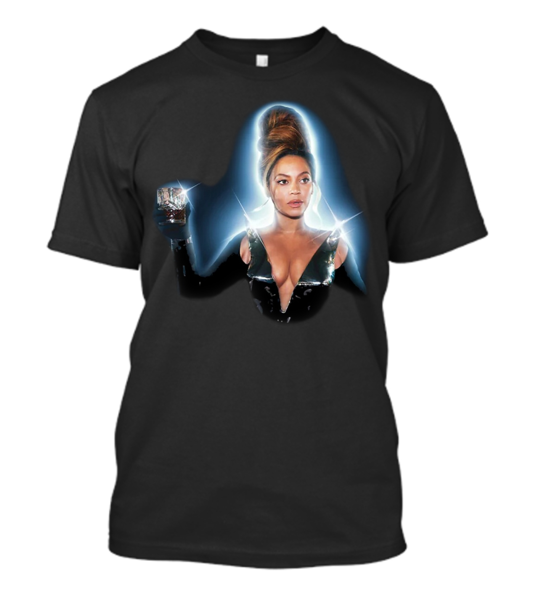 Beyonce That Girl Track Iconic Glamorous Photo With Drink T-Shirt
