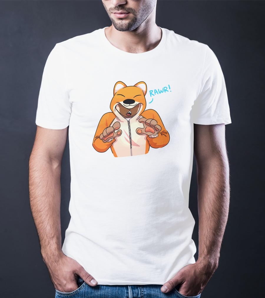 Rawr Fox Monster Zack T-Shirt