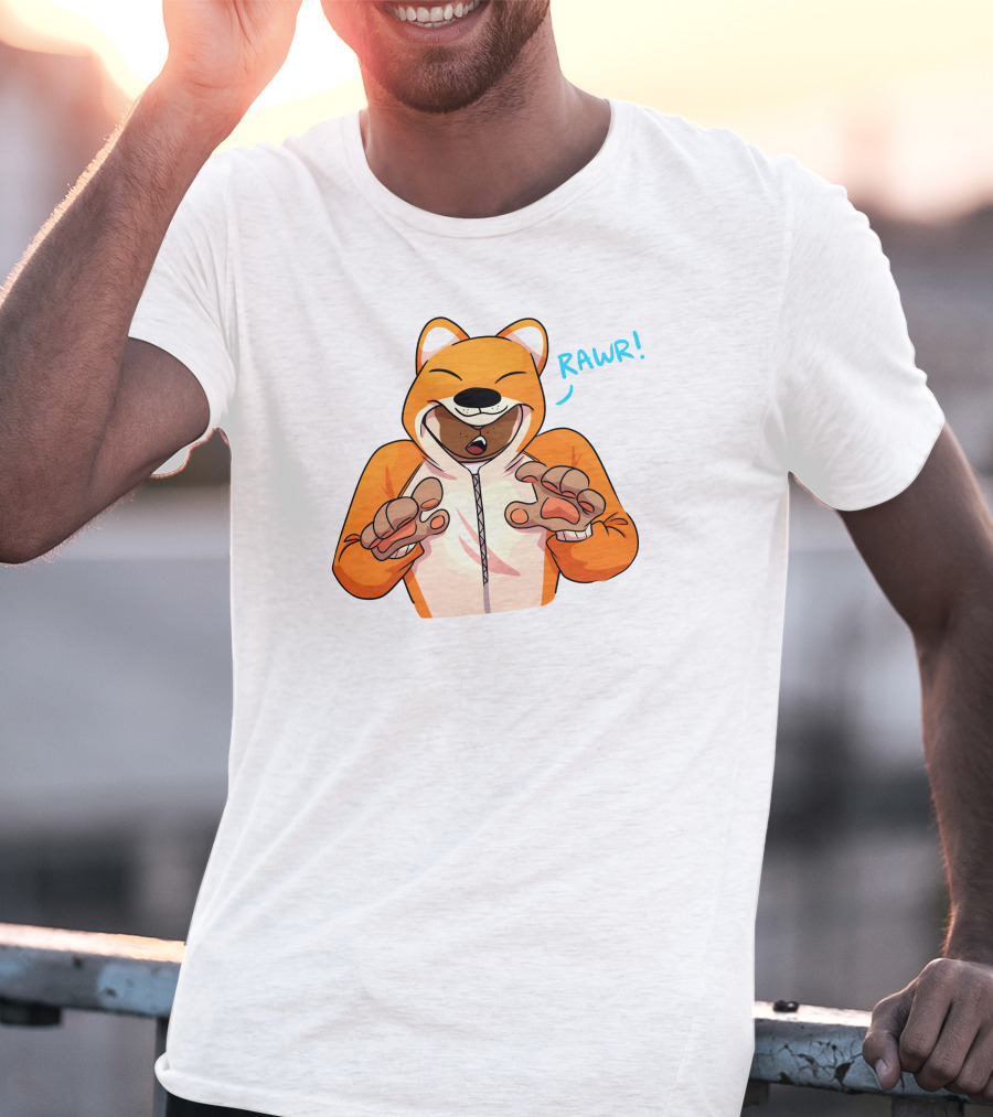 Rawr Fox Monster Zack T-Shirt