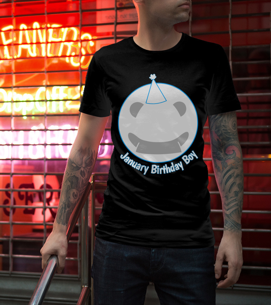 January Birthday Boy T-Shirt