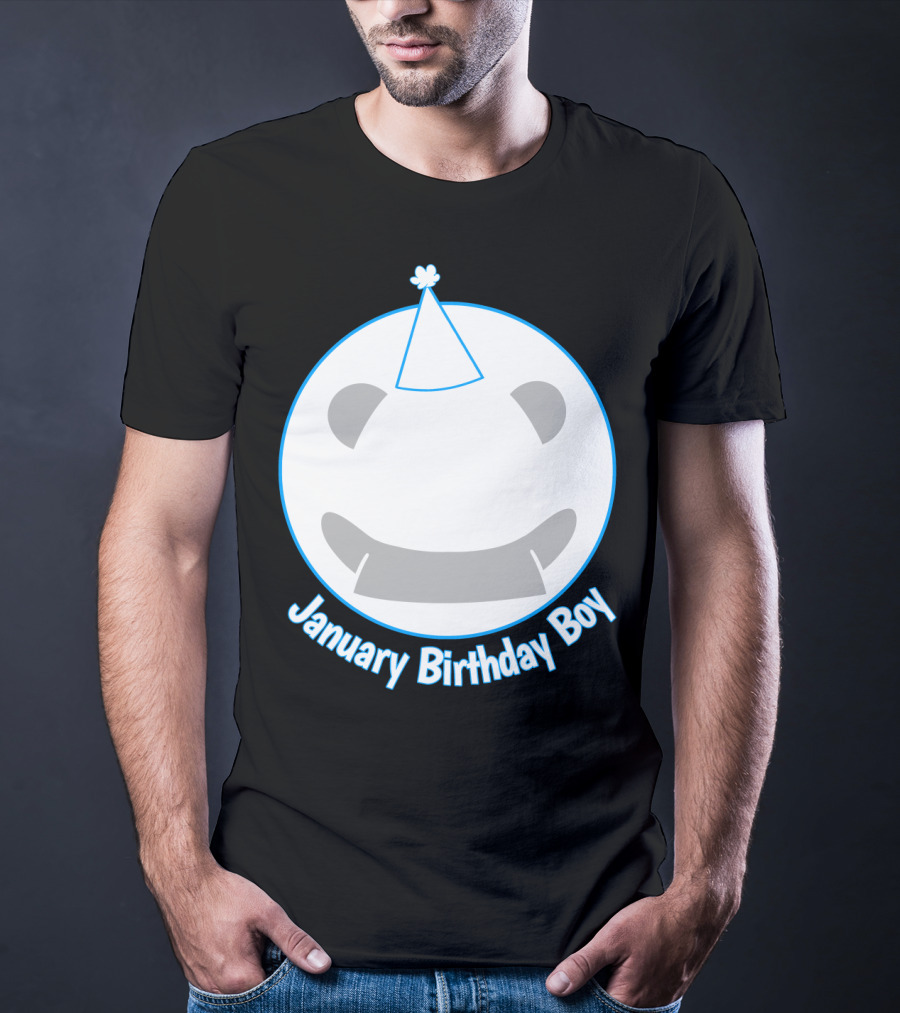 January Birthday Boy T-Shirt