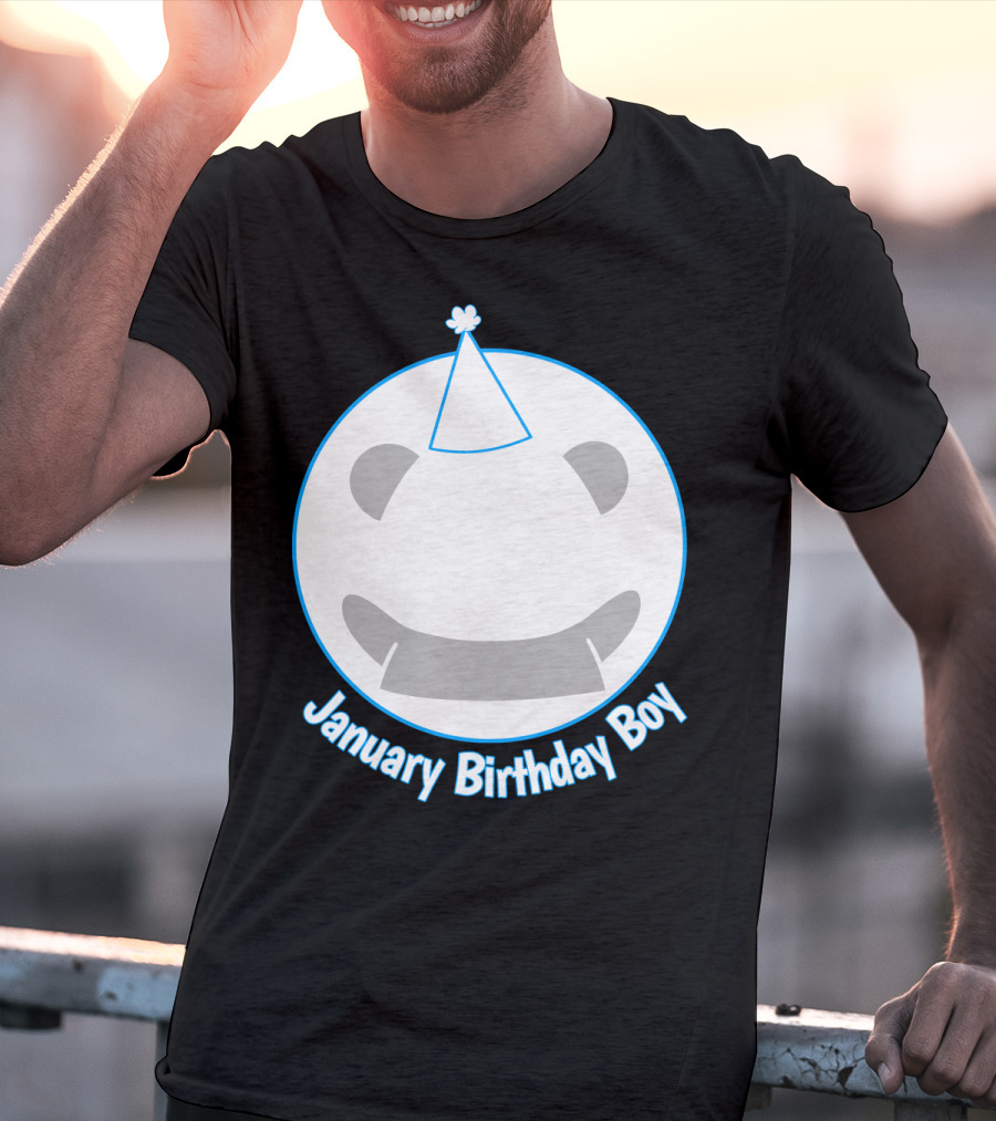 January Birthday Boy T-Shirt