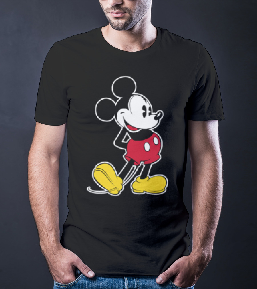 Disney Classic Mickey Mouse Standing Pose T-Shirt