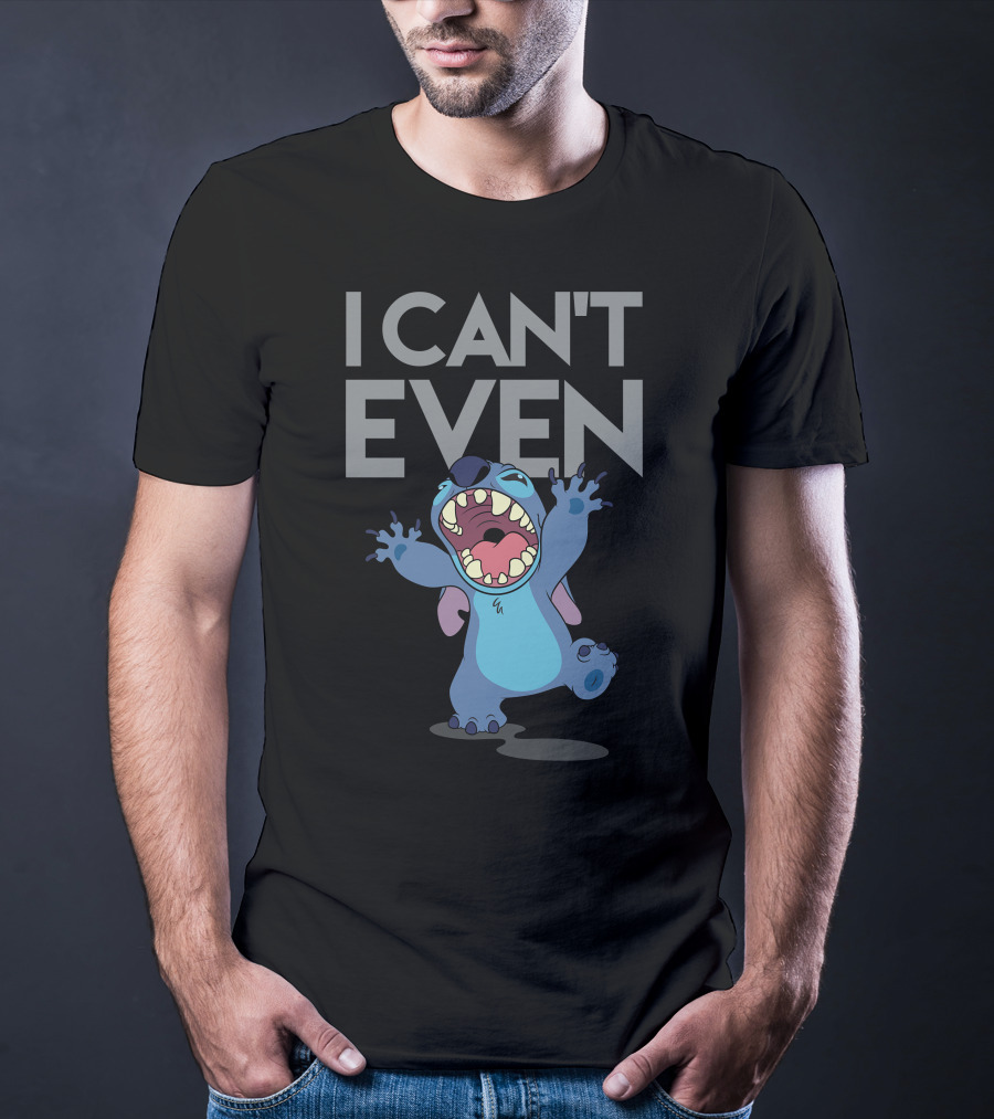 I CAN'T EVEN Stitch Lilo And Stitch Disney T-Shirt