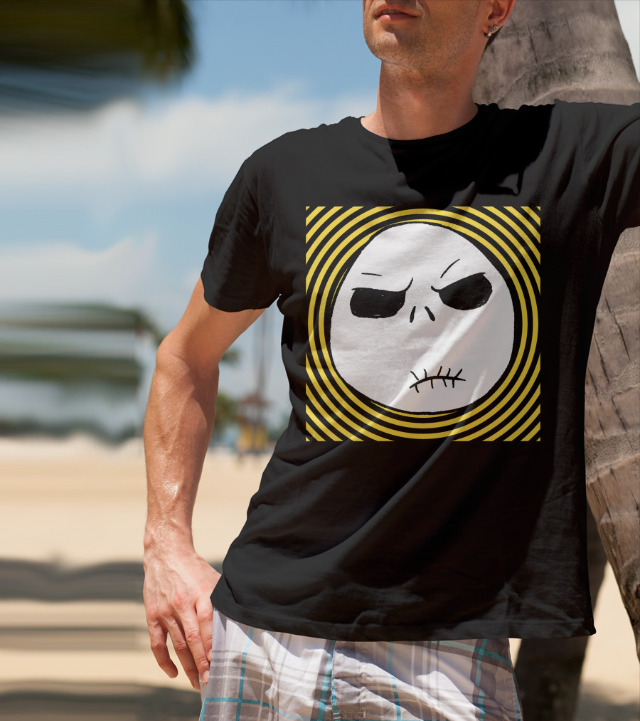 Disney Jack Skellington Spiral Face T-Shirt