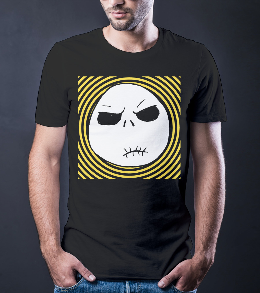 Disney Jack Skellington Spiral Face T-Shirt