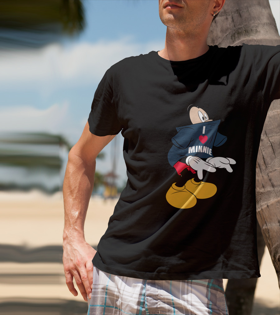 Mickey I Love Minnie Disney T-Shirt