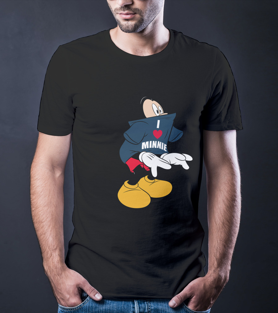 Mickey I Love Minnie Disney T-Shirt