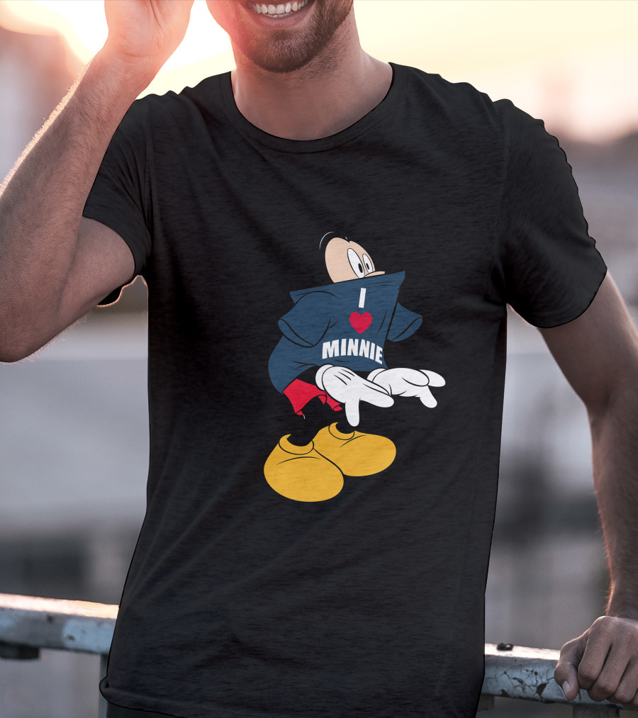 Mickey I Love Minnie Disney T-Shirt