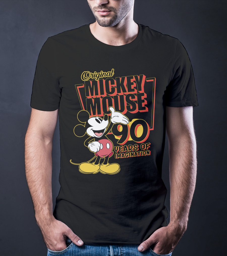 The Original Mickey Mouse 90 Years Of Imagination T-Shirt