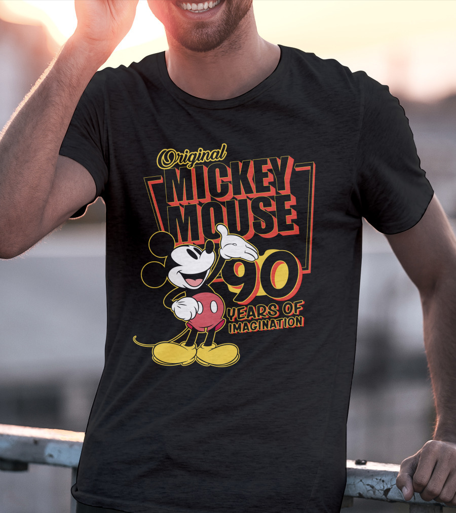 The Original Mickey Mouse 90 Years Of Imagination T-Shirt