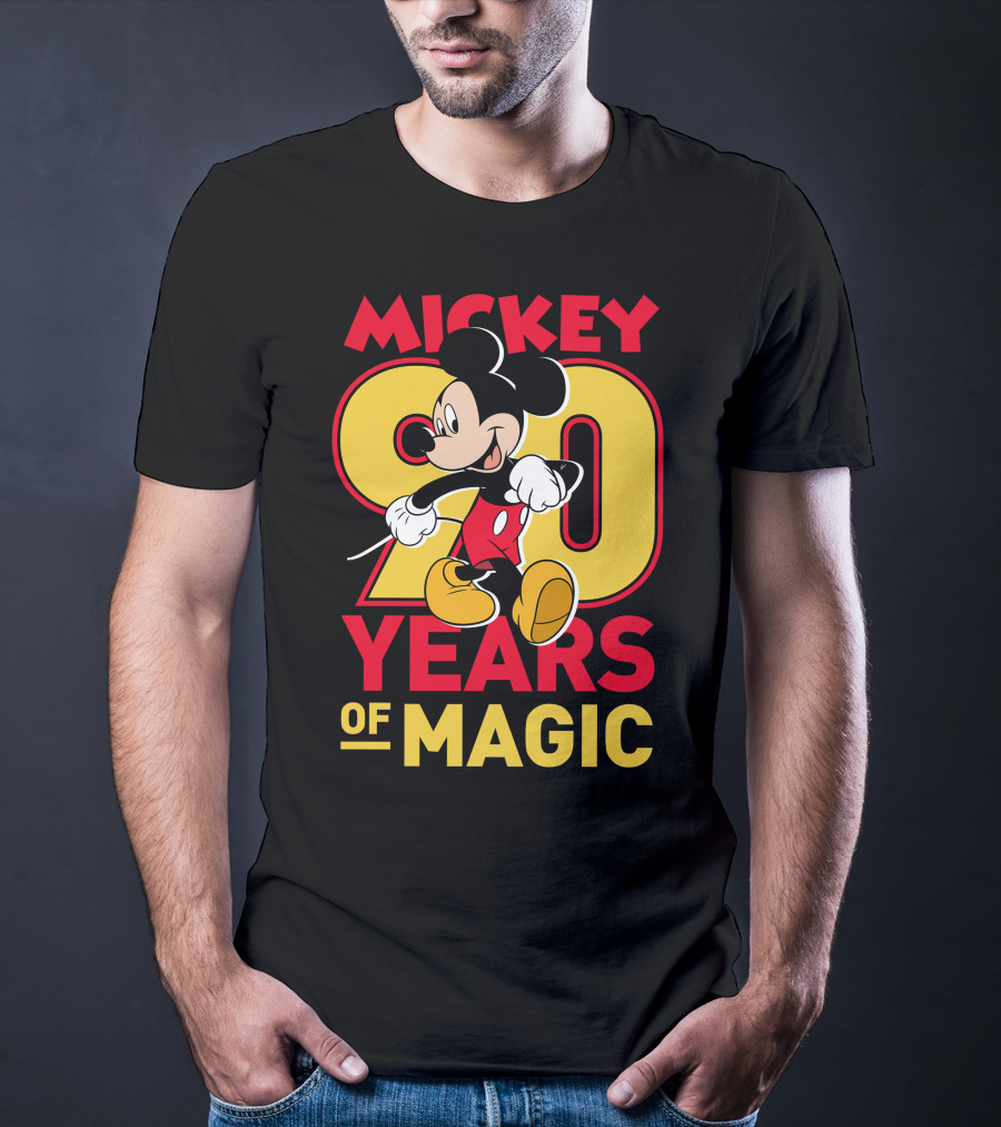 Mickey Mouse 90 Years Of Magic Disney T-Shirt