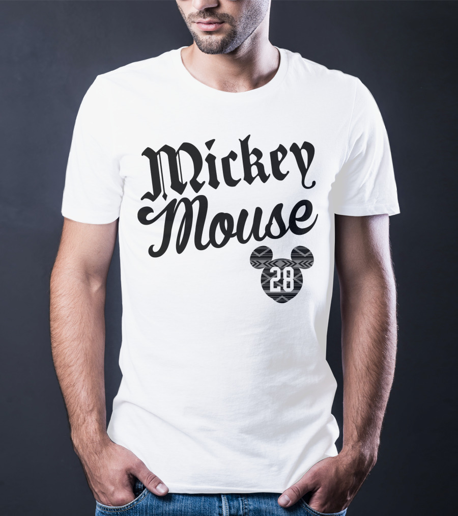 Mickey Mouse 28 Tribal T-Shirt