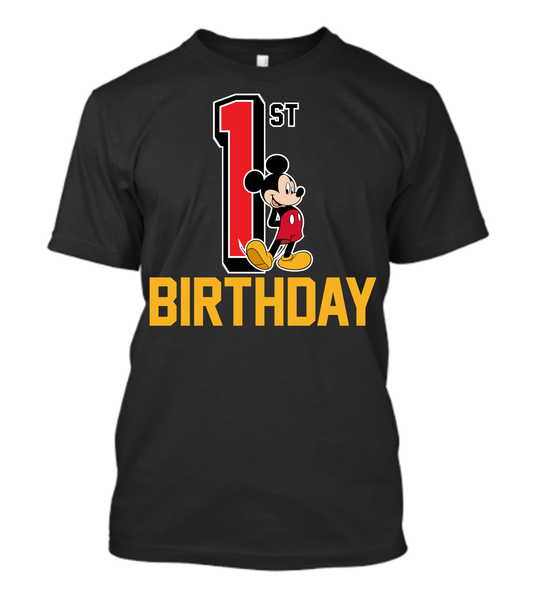 Disney Mickey Mouse 1st Birthday T-Shirt