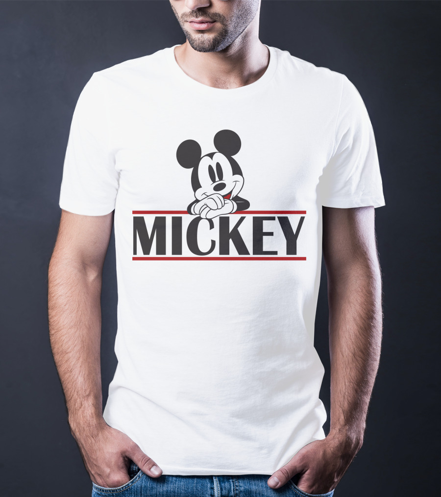 Disney Mickey Mouse Resting Mickey Classic Pose T-Shirt
