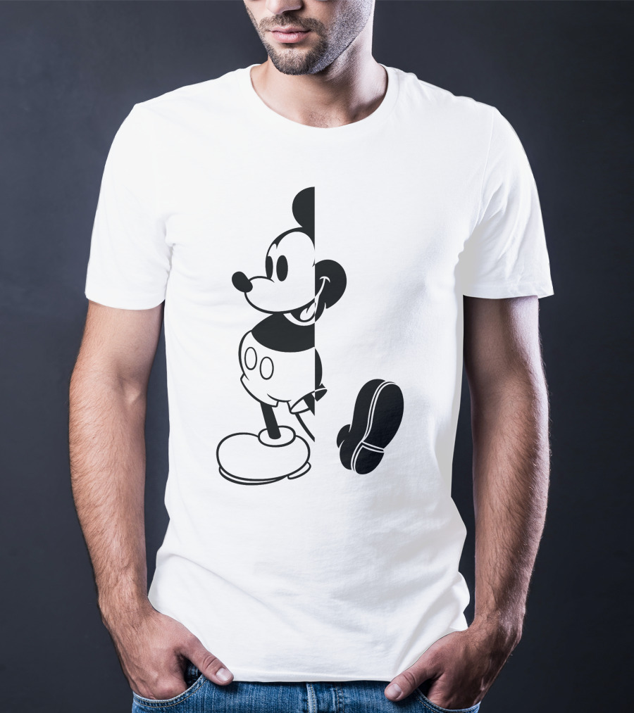 Disney Mickey Mouse Split T-Shirt