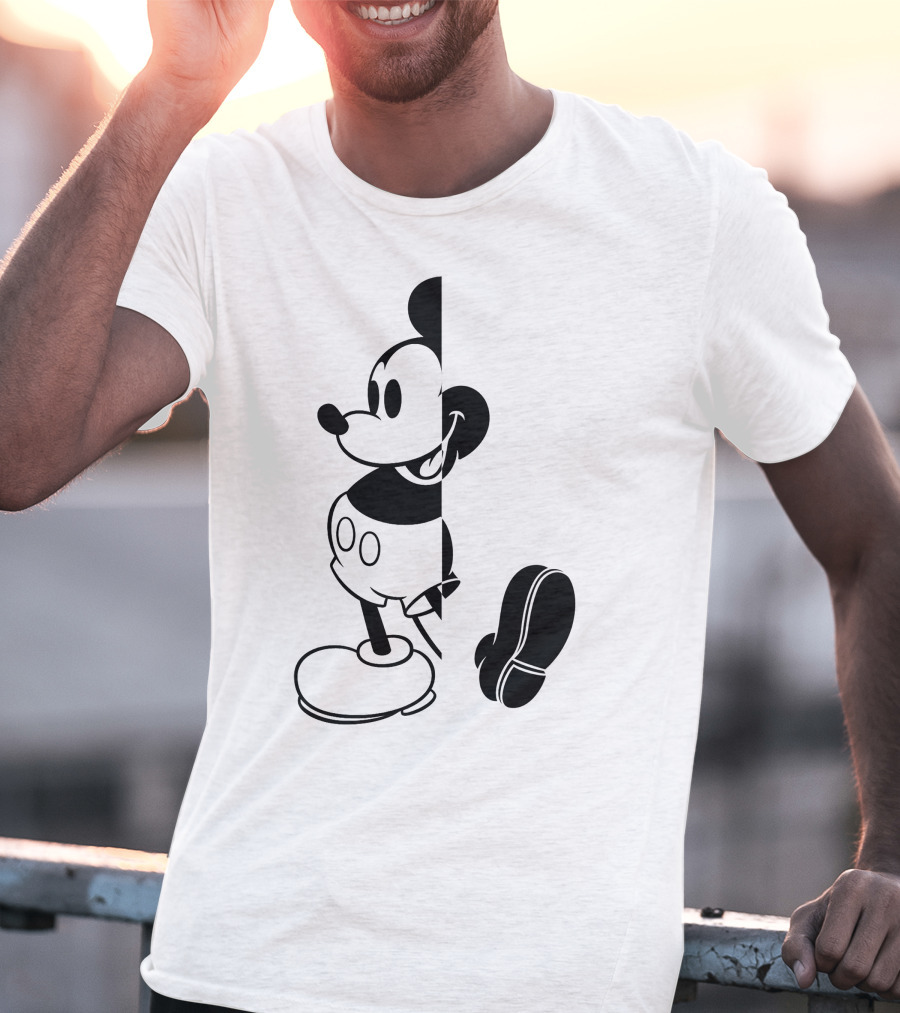 Disney Mickey Mouse Split T-Shirt
